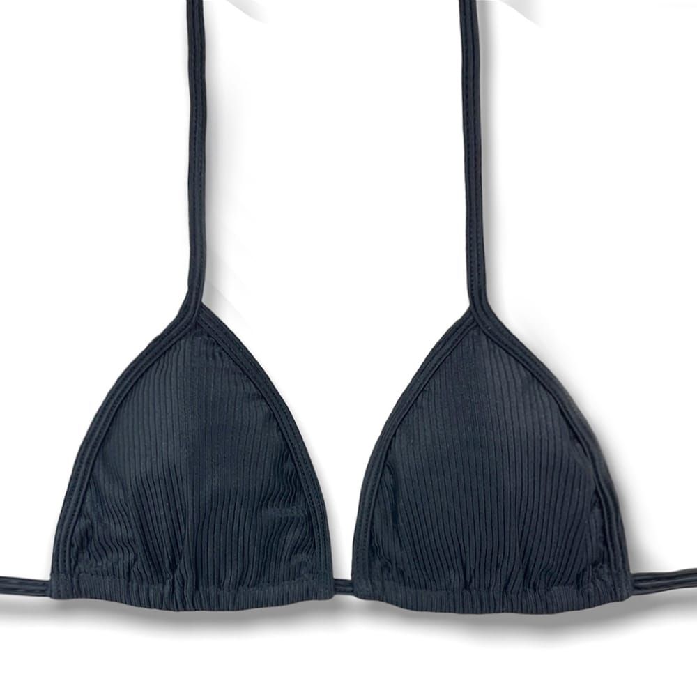 Slide Triangle Bikini Top | Brazilian Style | Onix Print | Mara Top KiniBi