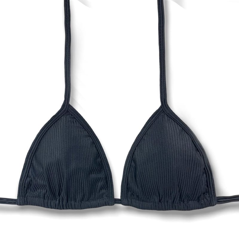 Slide Triangle Bikini Top | Brazilian Style | Onix Print | Mara Top KiniBi