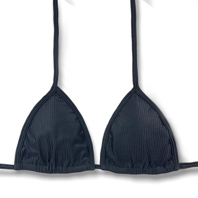 Slide Triangle Bikini Top | Brazilian Style | Onix Print | Mara Top KiniBi