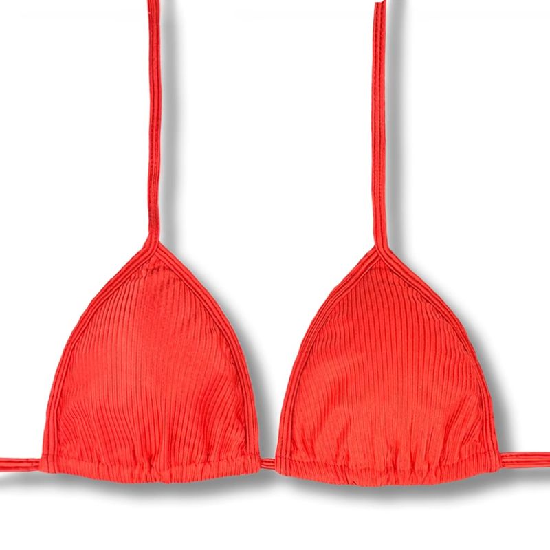 Slide Triangle Bikini Top | Brazilian Style | Rubi Print | Mara Top KiniBi