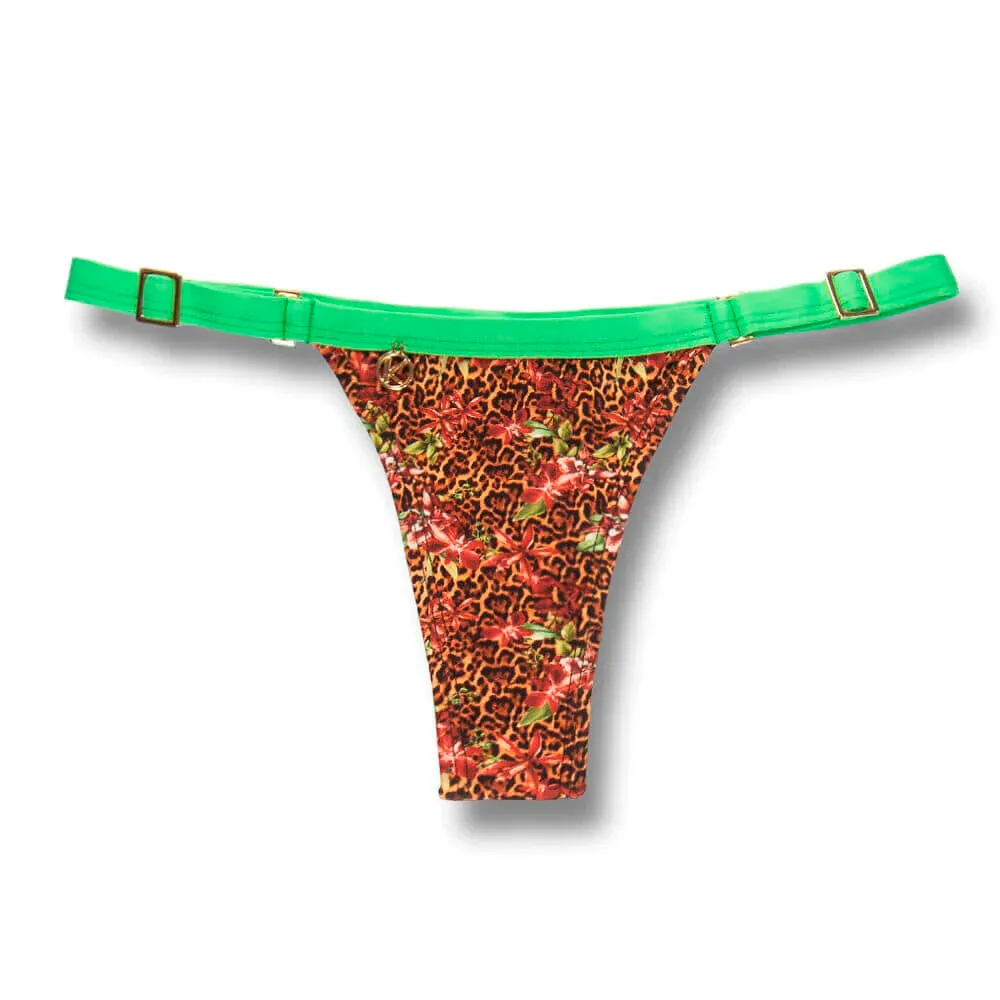 Fany Floral Animal Print | Ribbon Mark