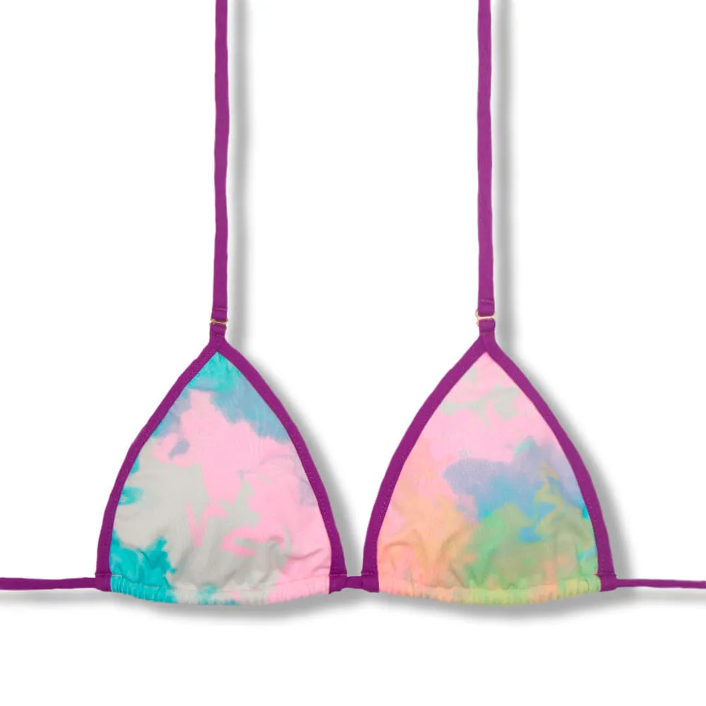 Mila Tie Dye Top | Micro Curtain