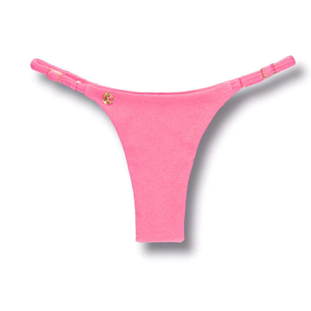 Mia Blush Thong | Adjustable Thin Strap