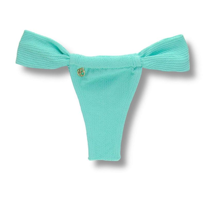 Bas de Bikini Triangle | Bikini Brésilien | Imprimé Menthe | Bas Gali KiniBi
