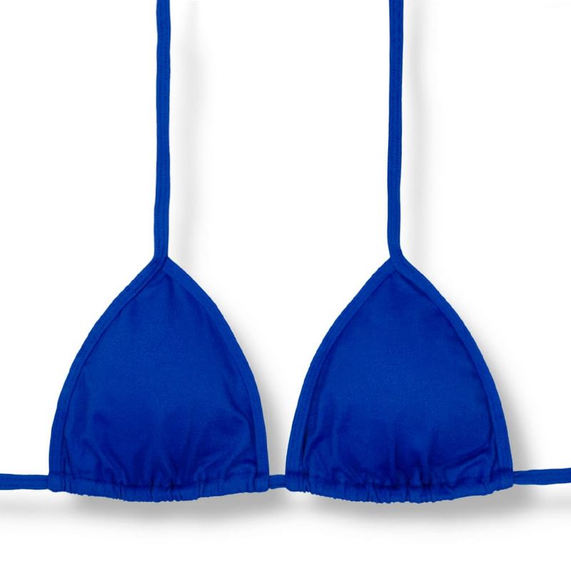 Top Mara Azul Cobalto | Cortininha Tradicional