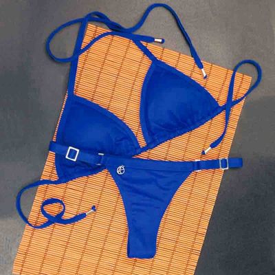Cobalt Blue Bikini Set  | Mara Top + Fany Thong