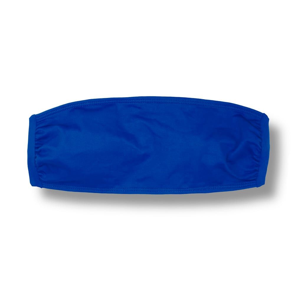 Bandeau Cobalt Blue Top | Back Tie Closure