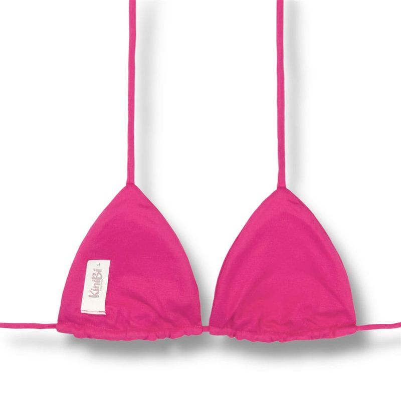 Double-Face Triangle Top | Pink | Lua Top | KiniBi **