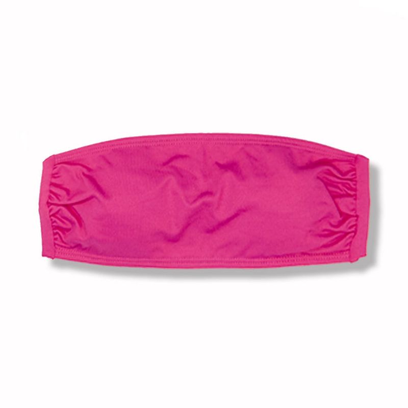 Bandeau Pink Top | Back Tie Closure