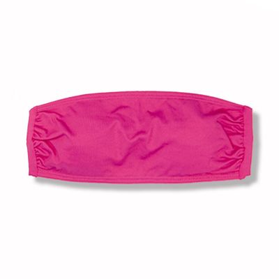 Bandeau Pink Top | Back Tie Closure