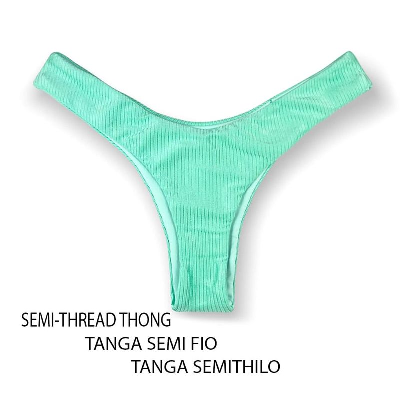 V-Style Bikini Bottom | Turmalina Print | Eva Tanga | KiniBi