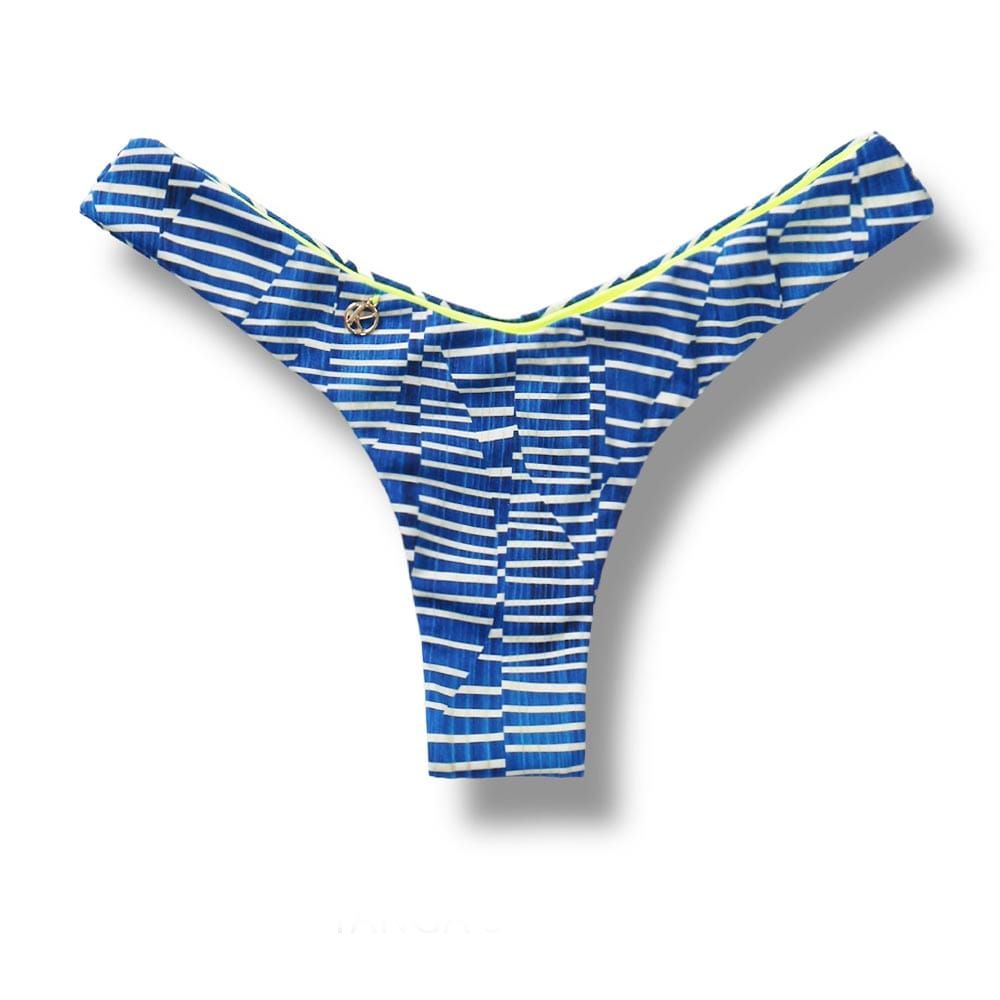 Eva Floripa Thong | Reversible Neon yellow | Hang Glider Style