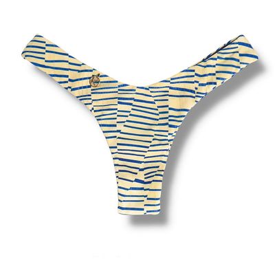 Eva Mareia Thong | Reversible Blue Marine | Hang Glider Style