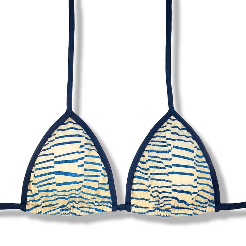 Slide Triangle Bikini Top | Brazilian Style | Mareia  Print | Mara Top KiniBi