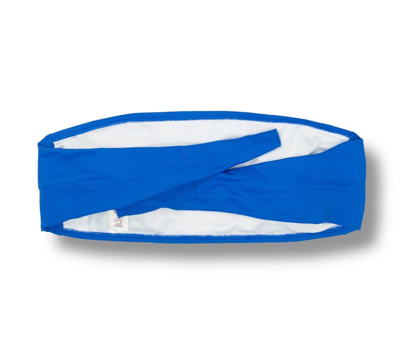 Cobalt Blue Bikini Set | Bandeau Top + Gali Thong