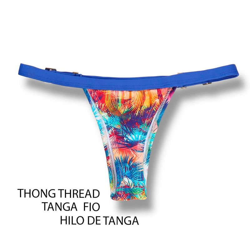 Conjunto Trop Blue | Top Mara + Tanga Fany