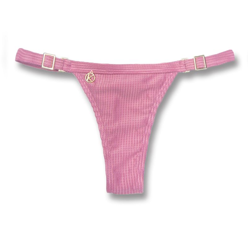 Tiny Thong Bikini Bottom | Brazilian Style | Safira Print | Fany Bottom KiniBi