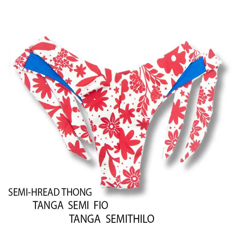 Scarlet Bikini Set | Bandeau Top + Mora Thong