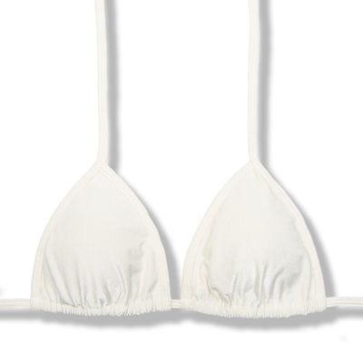 Top Triângulo Fixo | Alça ajustável | Biquíni Brasileiro | Estampa Pearl | Top Jade KiniBi