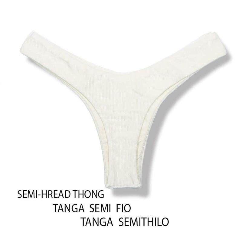 V-Style Bikini Bottom | Pearl Print | Eva Tanga | KiniBi