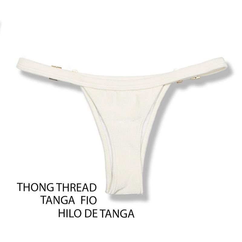 String Bikini Bottom | Pearl Print | Fany Tanga | KiniBi