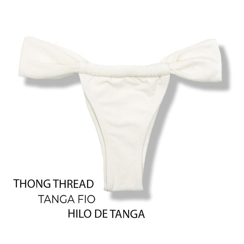 Slide Bikini Bottom | Pearl Print | Gali Tanga | KiniBi