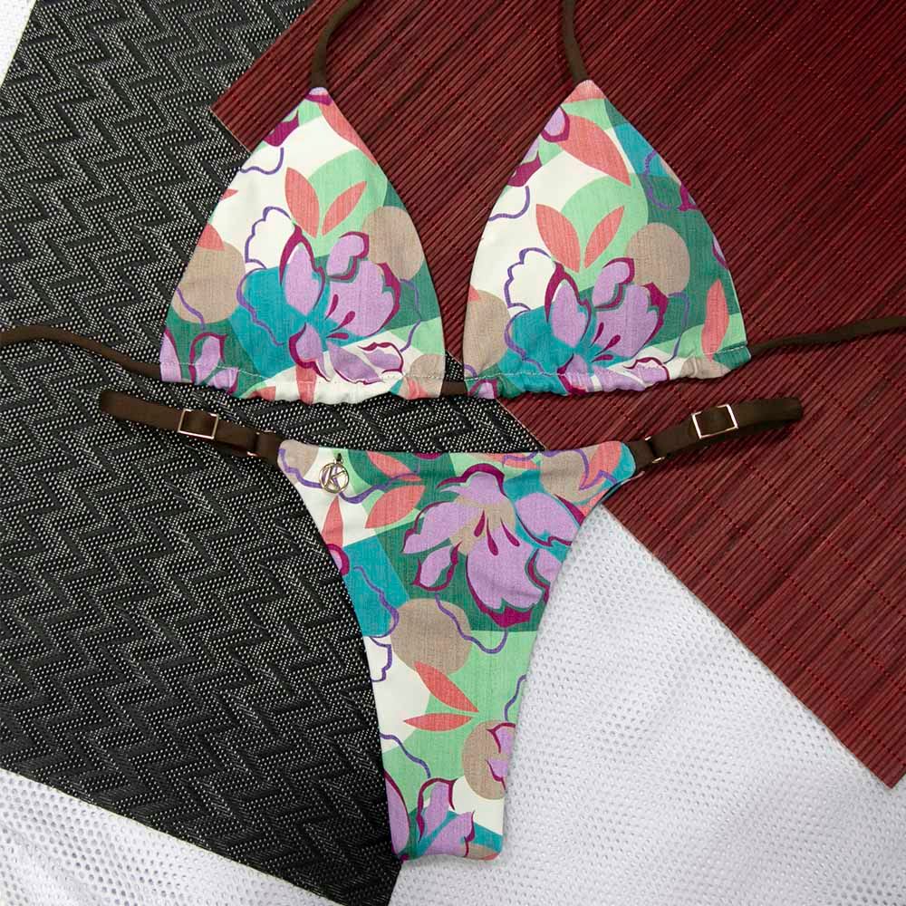 Lilac Bikini Set | Lua Top + Mia Thong