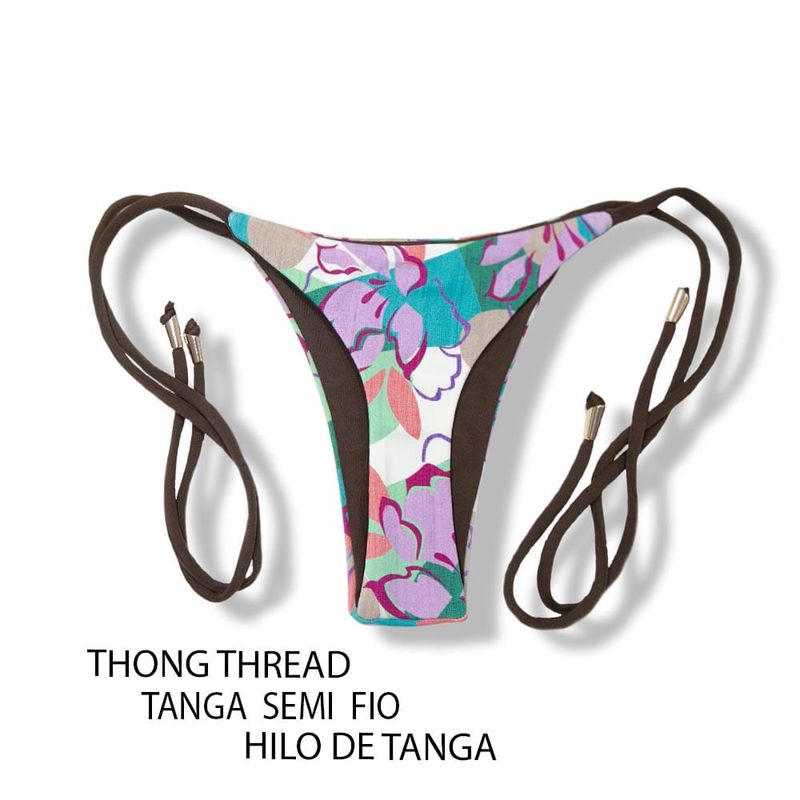 Conjunto Lilac | Top Lua + Tanga Cora