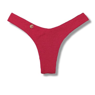 V-Cut Bikini Bottom | Brazilian Style | Zinia Print | Eva Bottom KiniBi