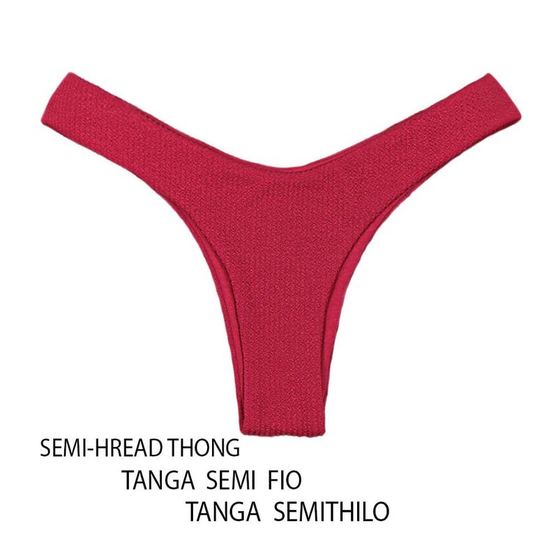 V-Style Bikini Bottom | Zinia Print | Eva Tanga | KiniBi