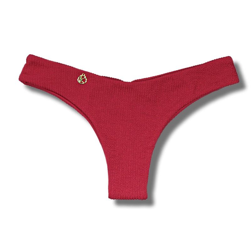 Ruched Bikini Bottom | Brazilian Bikini | Zinia Print | Isa Bottom KiniBi
