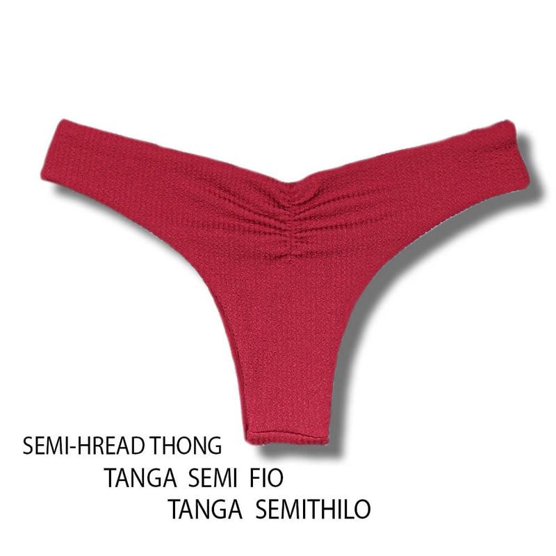 Ruched Bikini Bottom | Zinia Print | Isa KiniBi