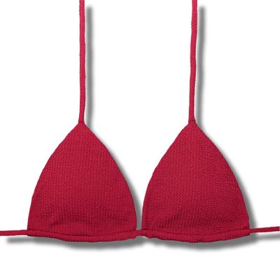 Reversible Triangle Bikini Top | Brazilian Bikini | Zinia Print | Lua Top KiniBi