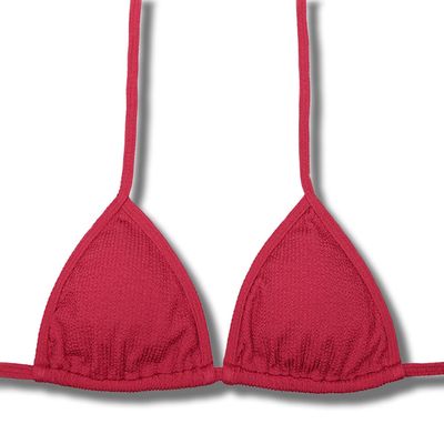 Slide Triangle Bikini Top | Brazilian Style | Zinia Print | Mara Top KiniBi