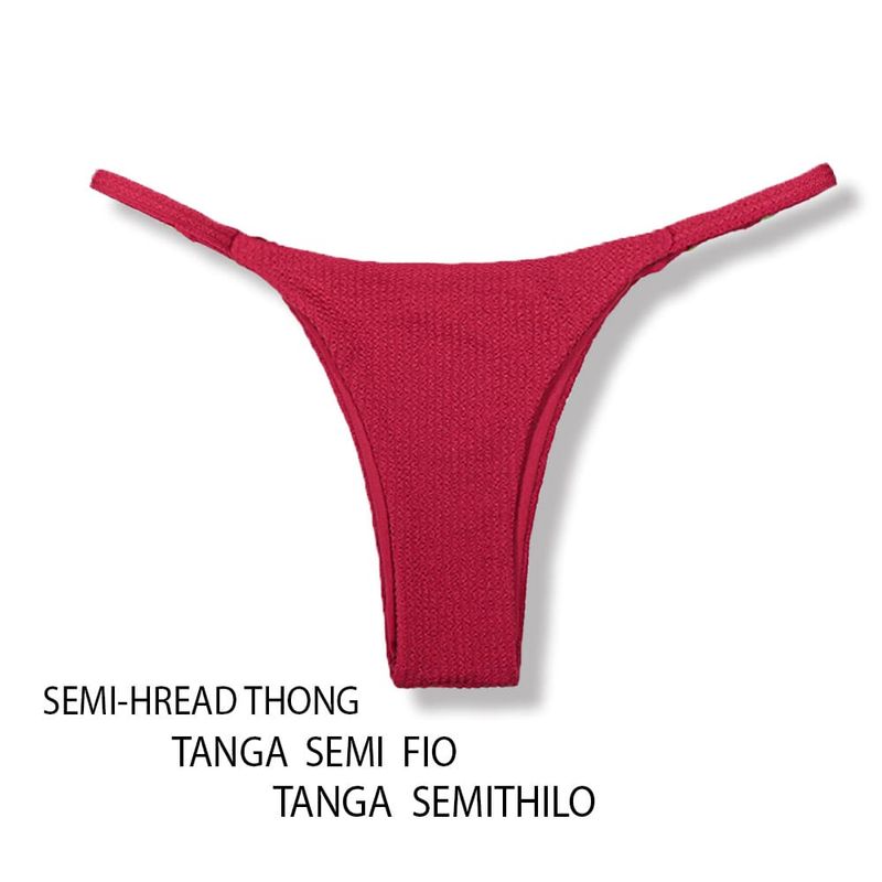 Adjustable Thin Strap Bikini Bottom | Zinia Print | Mia Tanga | KiniBi