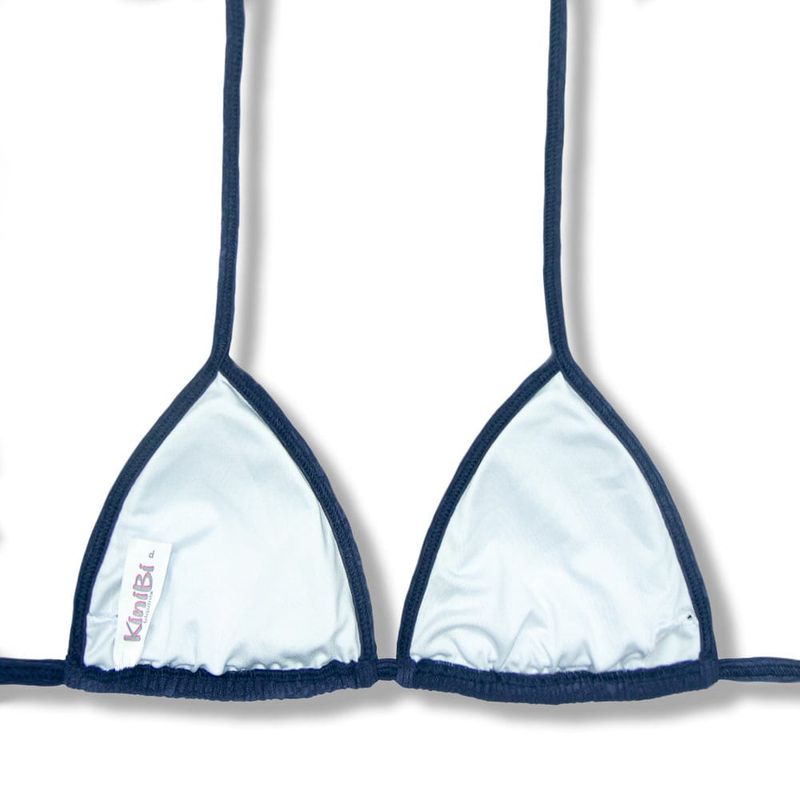 Conjunto de Bikini Crocô Marine | Top Lua + Tanga Isa