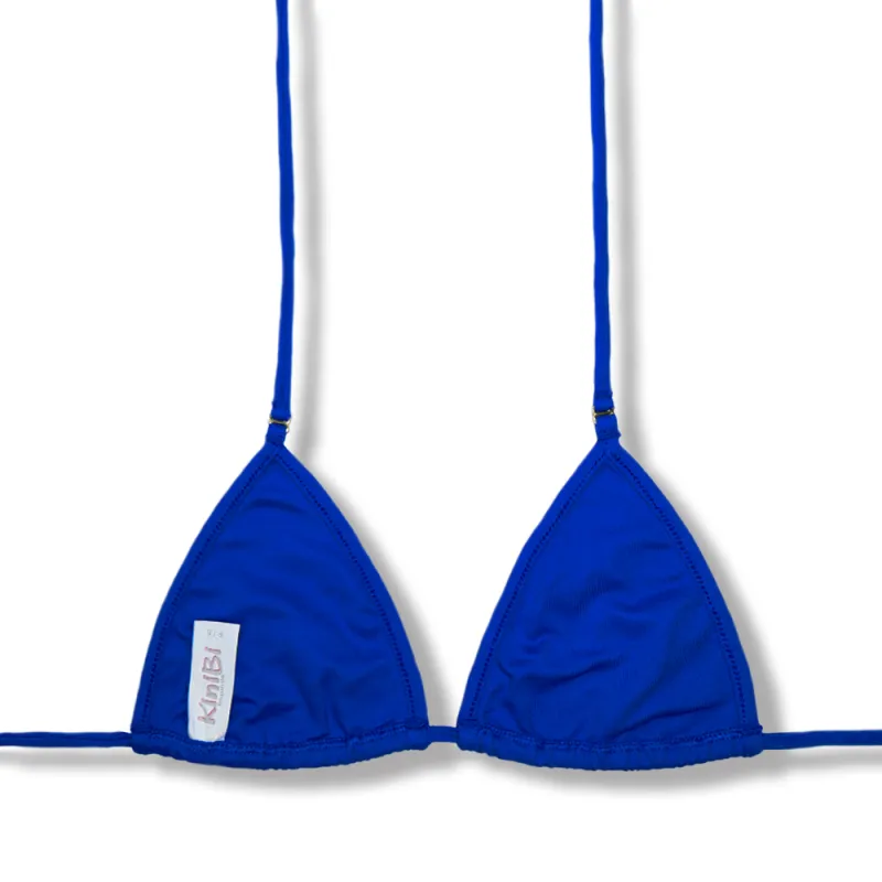 Micro Triangle Top | Cobalt Blue | Mila Top | KiniBi