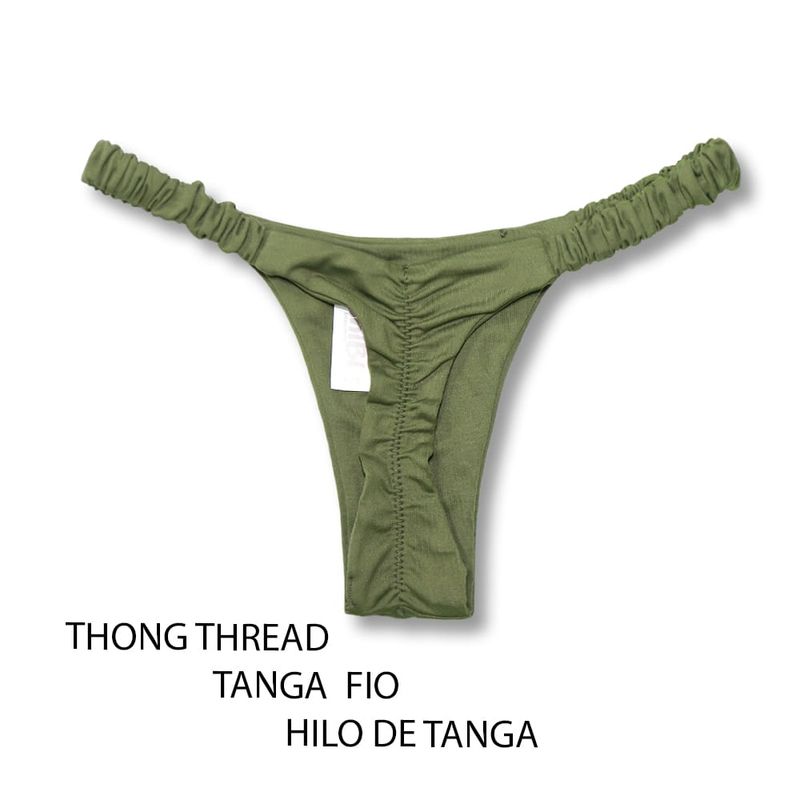Olive Bikini Set | Mila Top + Flora Bottom
