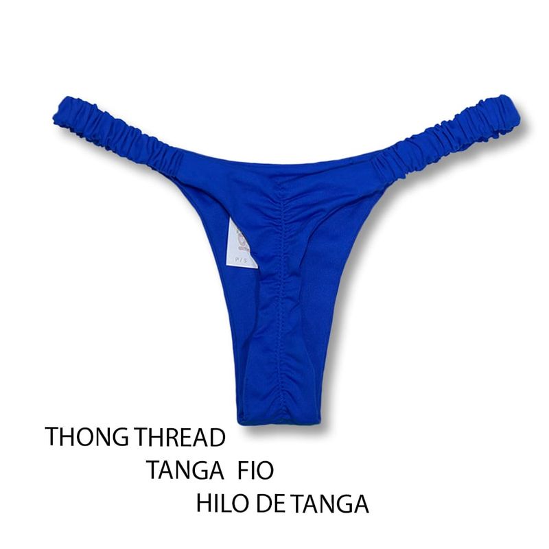 Cobalt Blue Bikini Set | Mila Top + Flora Bottom