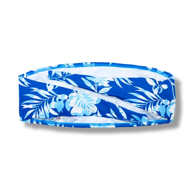 Iris Bandeau Top | Back Tie Closure **
