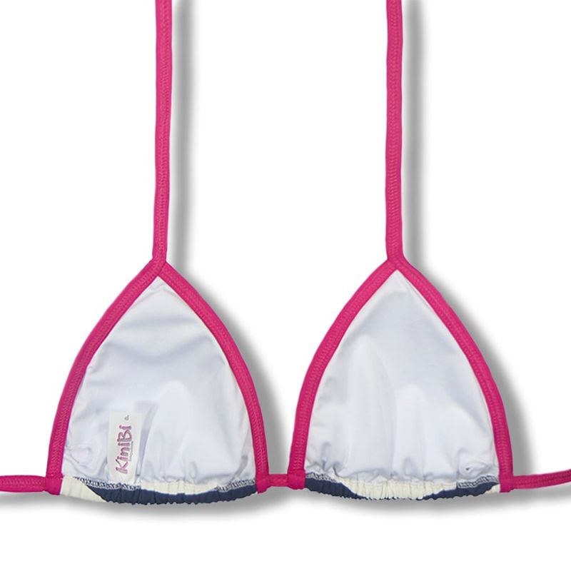 Triangle Bikini Top | Nautic Pink | Mara Top | KiniBi