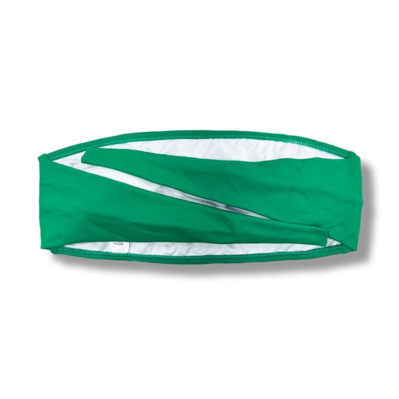 Green Bandeau Top | Back Tie Closure **