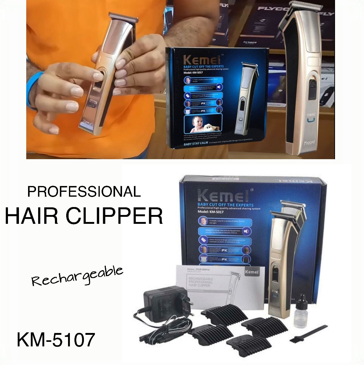 ​&quot;KEMEI&quot; Hair Clipper