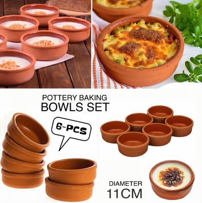 Pottery Baking Bowls 