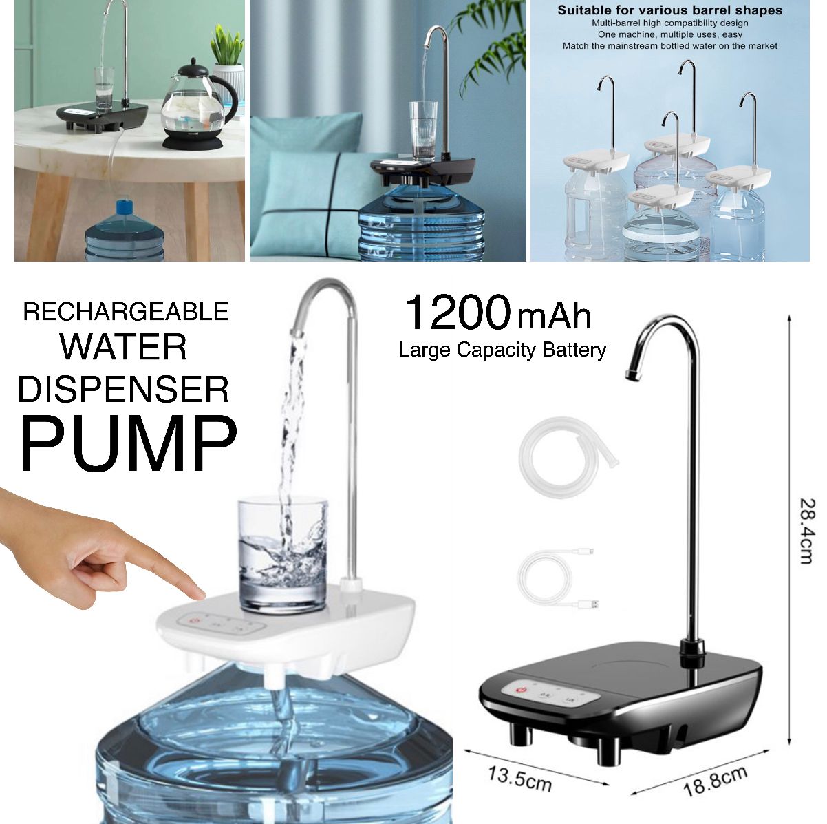 Rechargeable Pump