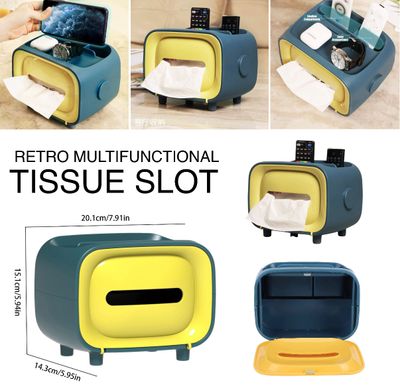 Retro Tissue Slot (Green) 
