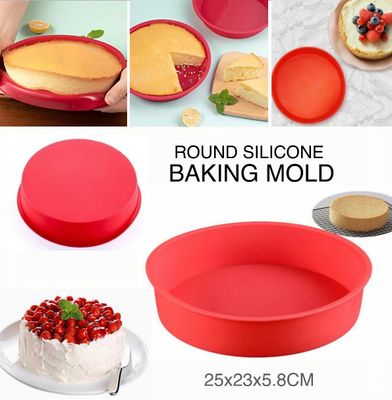 Silicone Round Mold (Brown)