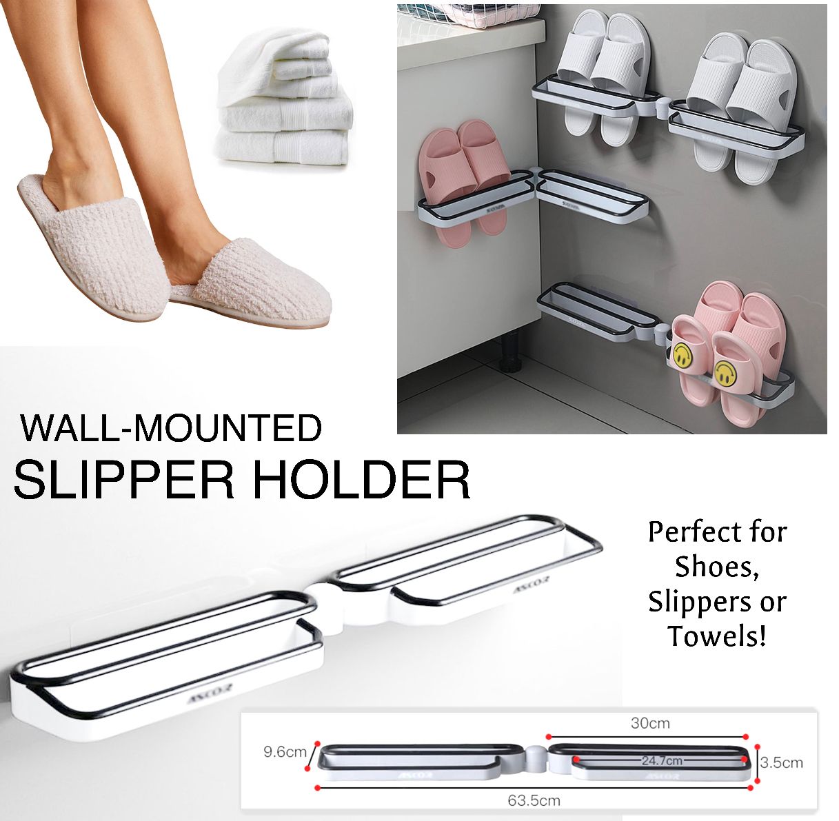 Slipper Holder Rack 
