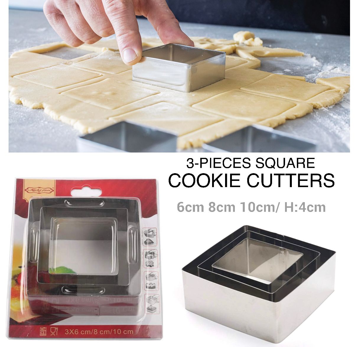 Square Cookie Cutters