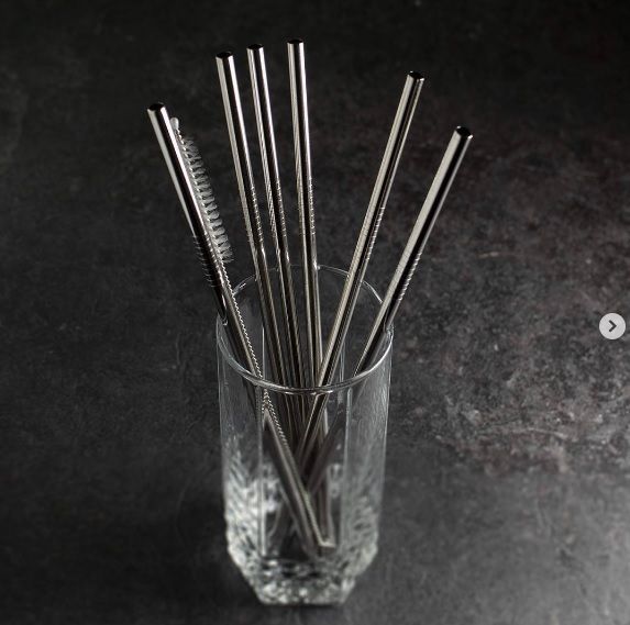 Stainless Steel Straw Set